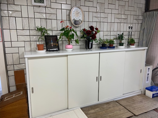 入口の靴箱